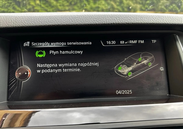BMW Seria 5 cena 69999 przebieg: 218556, rok produkcji 2016 z Krotoszyn małe 154